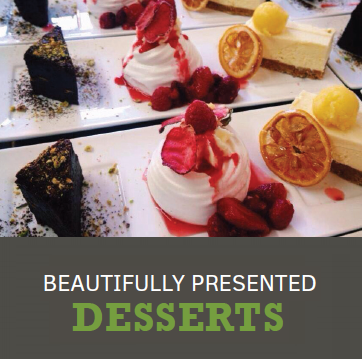 menu desserts - Menus