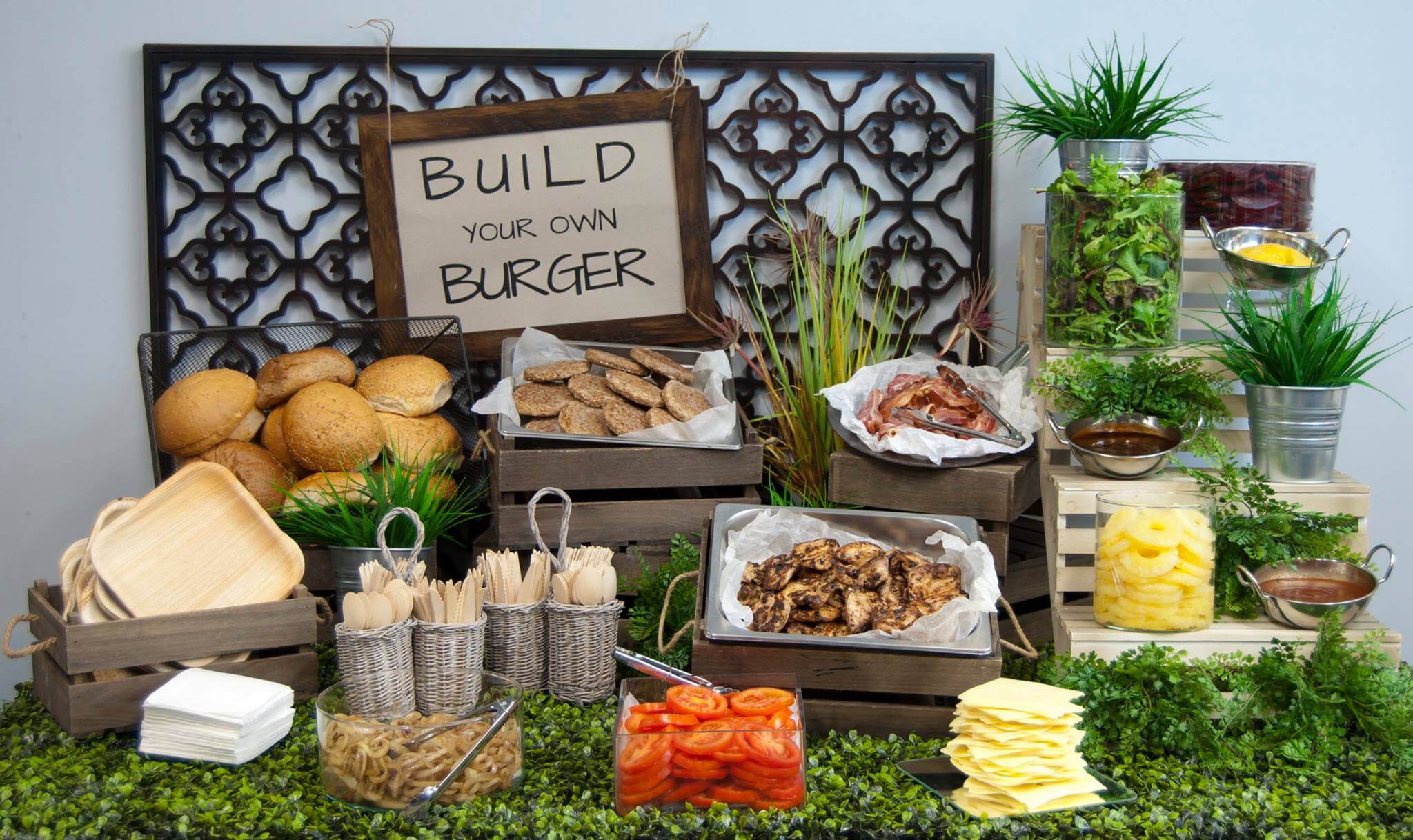 Food Trends Build a burger - Food Trends